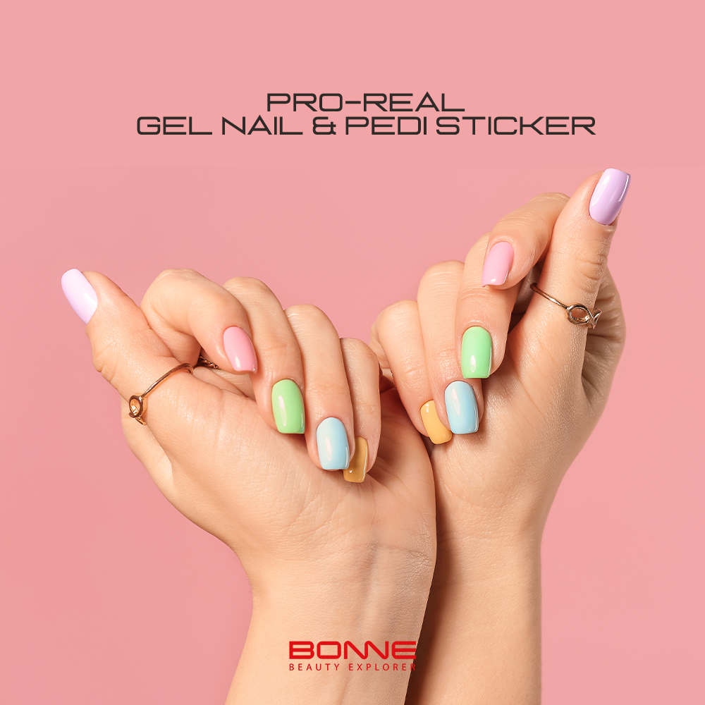 Pro-Real Gel Nail & Pedi Sticker